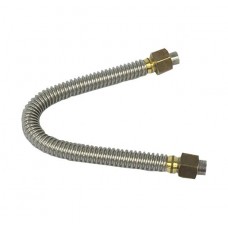 Fire Magic 10-inch Stainless Flex Tube with Fittings for Double Side Burner