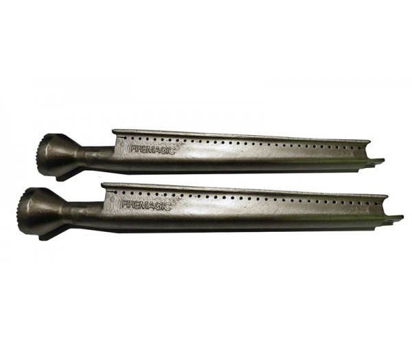 Fire Magic 15-inch Cast Stainless Steel Burners for Regal 1 and Custom 1 Grills, Pair Fire Magic 15-inch Cast Stainless Steel Burners for Regal 1 and Custom 1 Grills, Pair