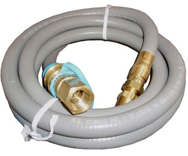 Fire Magic 10' Gas Hose with Quick Disconnect (Plug-in) for Portable Grills Fire Magic 10' Gas Hose with Quick Disconnect (Plug-in) for Portable Grills