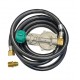 Fire Magic 10' Propane Extension Hose and Regulator with Elbow Fitting