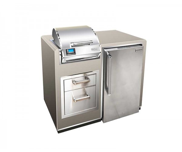 Fire Magic Electric Grill Island Bundle with Refrigerator Fire Magic Electric Grill Island Bundle with Refrigerator