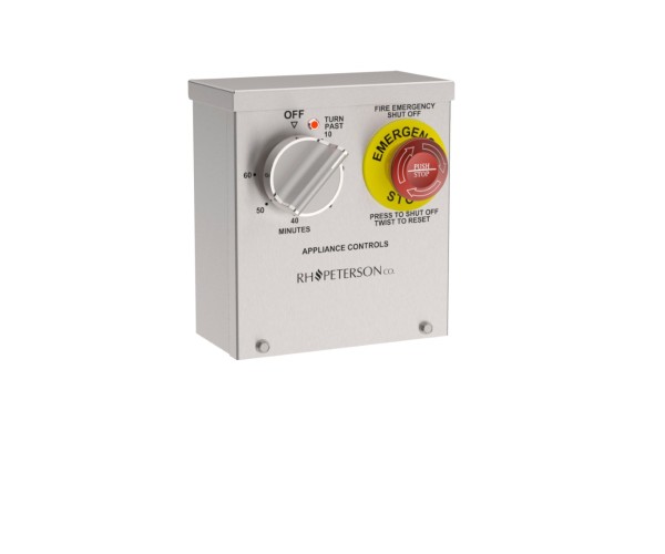240V Commercial Timer and Emergency Stop 240V Commercial Timer and Emergency Stop