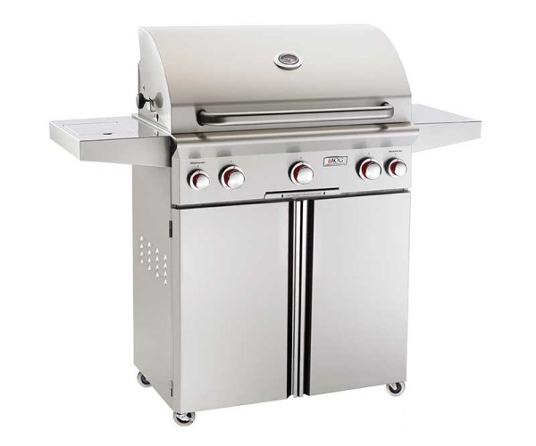 American Outdoor Grill by Fire Magic 30-Inch T Series Portable Grill With Rotisserie Backburner and Side Burner American Outdoor Grill by Fire Magic 30-Inch T Series Portable Grill With Rotisserie Backburner and Side Burner