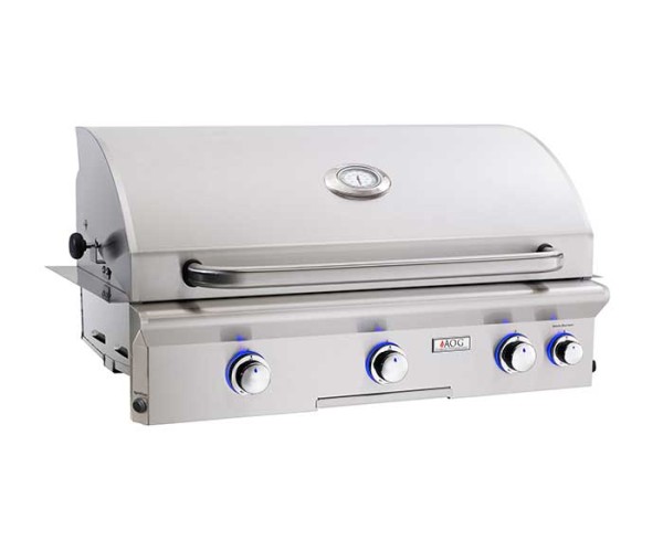 American Outdoor Grill By Fire Magic 36-inch L Series Built-In Grill With Rotisserie Backburner American Outdoor Grill By Fire Magic 36-inch L Series Built-In Grill With Rotisserie Backburner