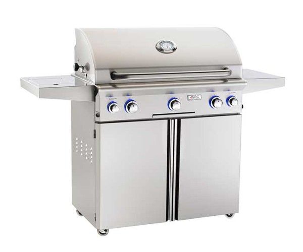 American Outdoor Grill By Fire Magic 36-inch L Series Portable Grill With Rotisserie and Single Side Burner American Outdoor Grill By Fire Magic 36-inch L Series Portable Grill With Rotisserie and Single Side Burner