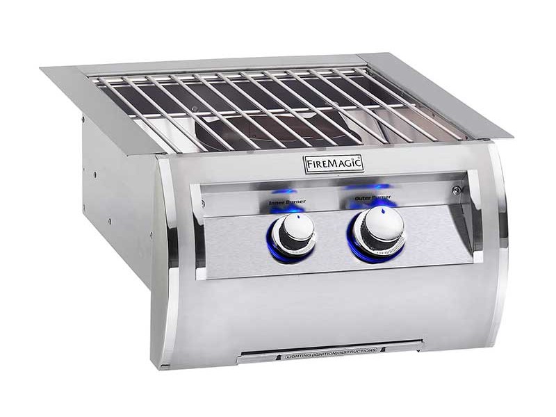 Fire Magic Echelon Diamond Series Power Burner With Stainless Steel Cooking  Grid