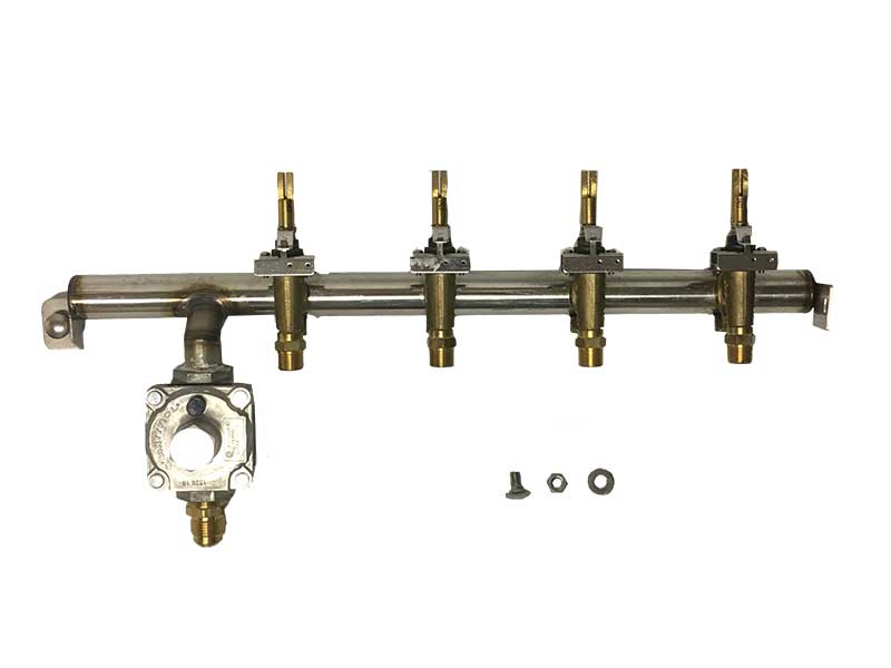 Fire Magic Valve Manifold With Valves And Fittings for Regal 1 Countertop Grills With Backburner